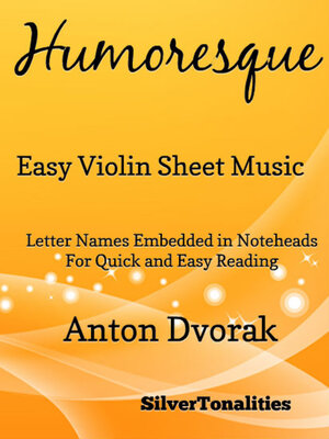 cover image of Humoresque Easy Violin Sheet Music